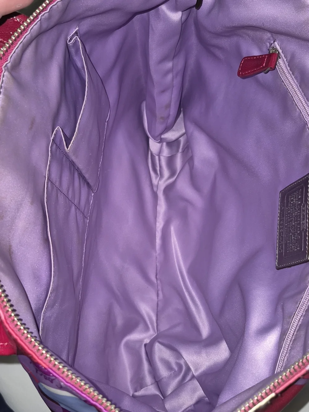 Coach Poppy Pink Tote